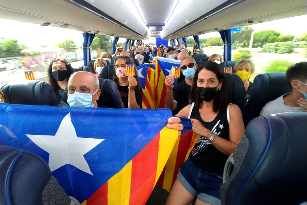 L'autobús 4 de l'ANC de Tarragona.