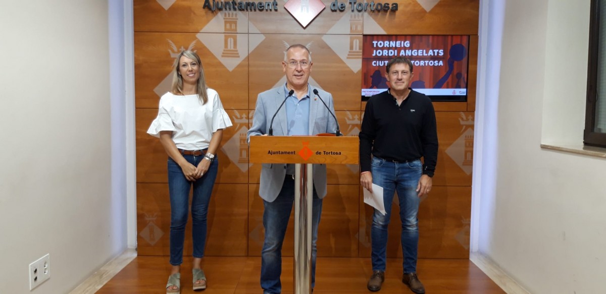 Presentació del Torneig Jordi Angelats Ciutat de Tortosa 