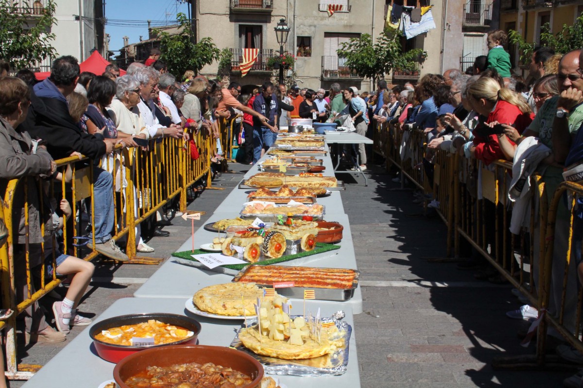 El Concurs de truites de patata és un dels actes principals de la Festa