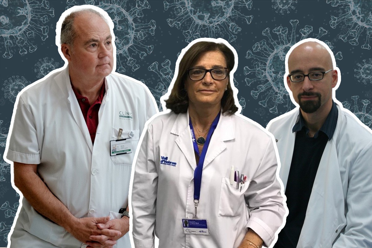 Antoni Trilla, Magda Campins i Salvador Macip analitzen el futur de la pandèmia