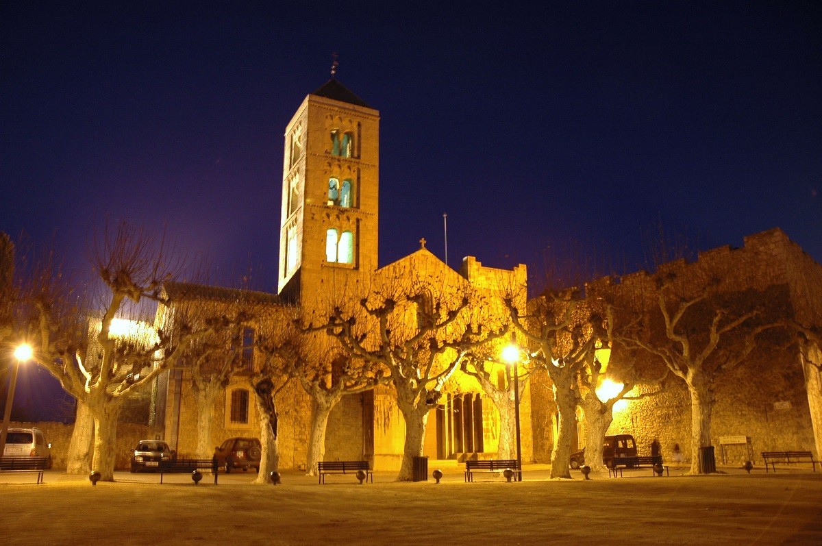 El monestir de Santa María de Vilabertran, en una imatge d'arxiu