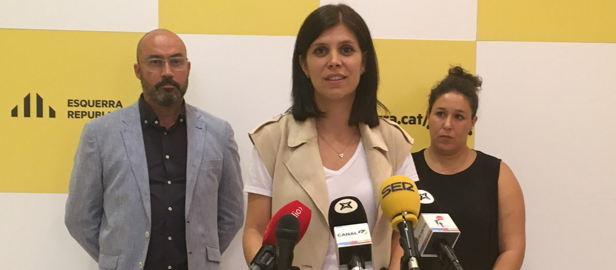 La secretària general adjunta d’Esquerra Republicana de Catalunya Marta Vilalta ha anunciat l'acte nacional per conmemorar l'1 d'Octubre a la Ràpita 