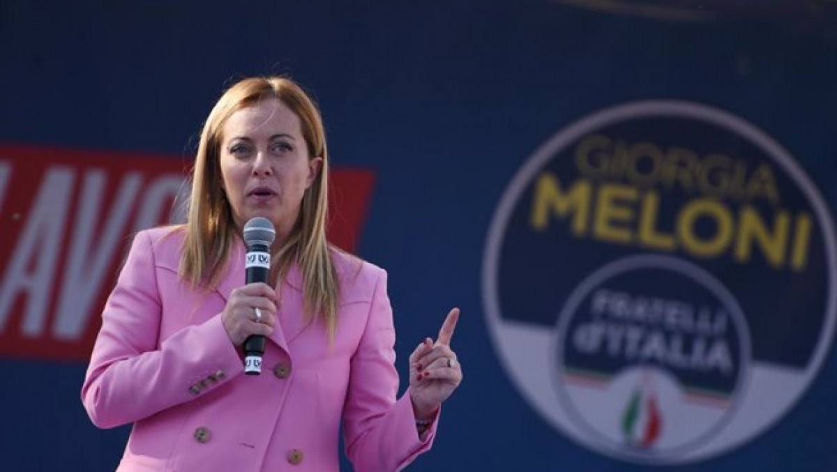 Giorgia Meloni, clara guanyadora de les eleccions a Itàlia.