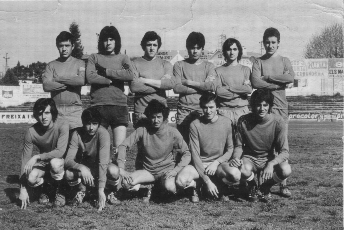 Un dels equips històrics de l'AE Corcó