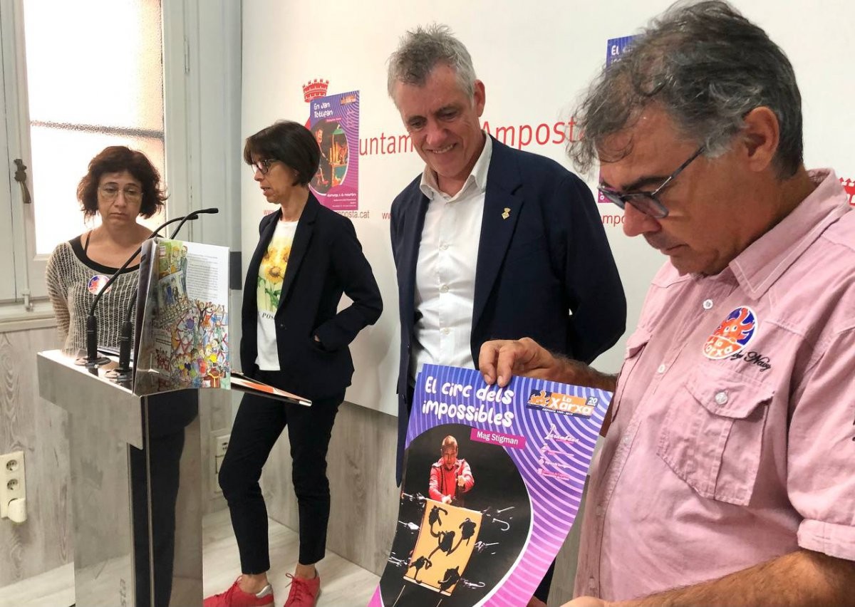 La Xarxa Amposta ha presentat la nova temporada de teatre infantil i juvenil al municipi 
