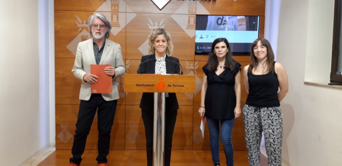 Presentació de la novena edició del Festival d'Art Efímer de Tortosa 