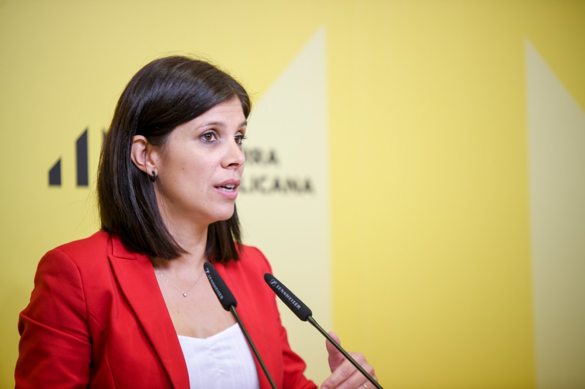La secretària general adjunta i portaveu d'ERC, Marta Vilalta.