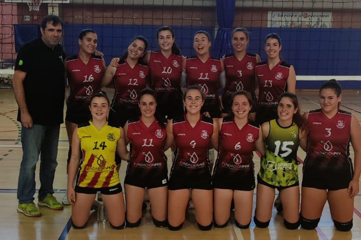 Els equips femenins de l'AE Vòlei Manresa ja es troben en competició