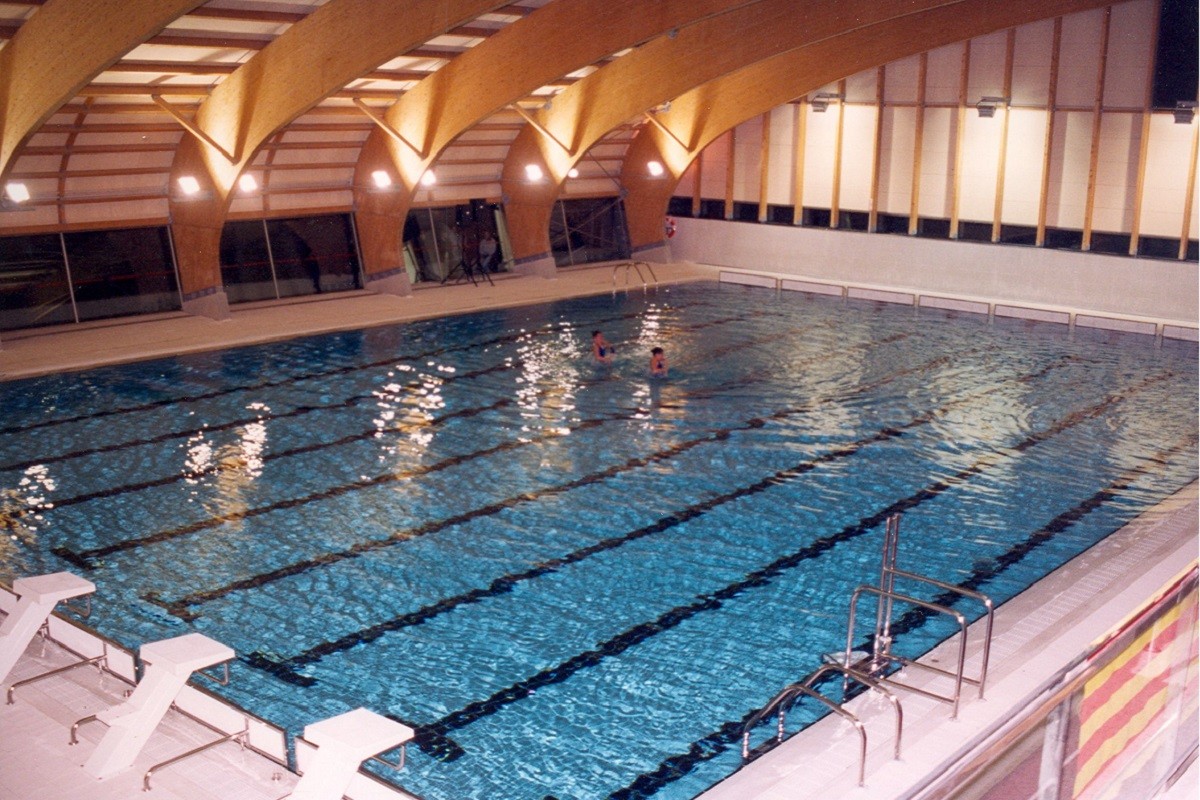 Una de les piscines interiors de Granollers