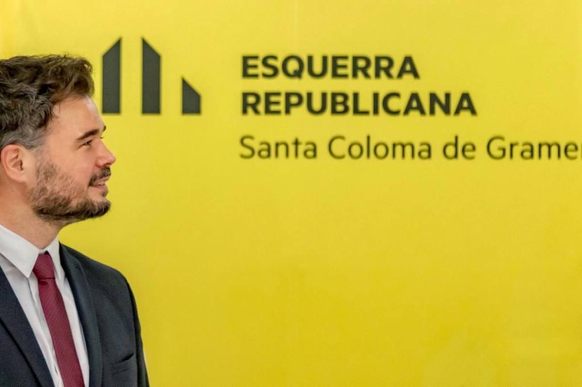 El nou candidat d'ERC a l'alcaldia de Santa Coloma, Gabriel Rufián