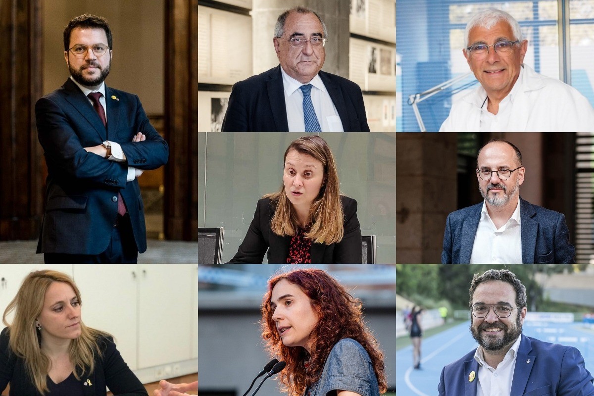 Els nous consellers del Govern d'Aragonès