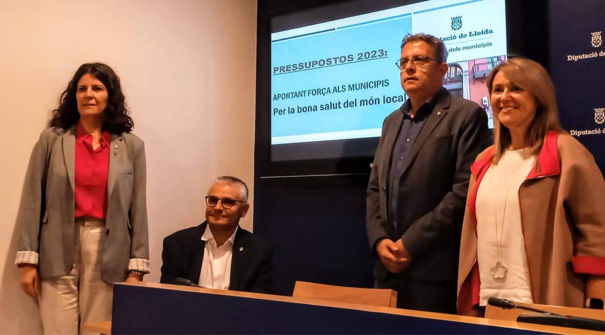 Presentació dels pressupostos de la Diputació de Lleida