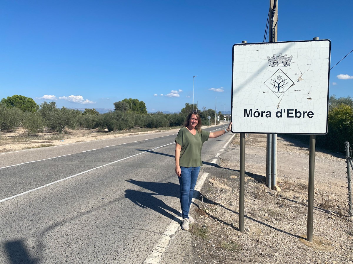 Marta Montagut, candidata a l'alcaldia de Móra d'Ebre per ERC