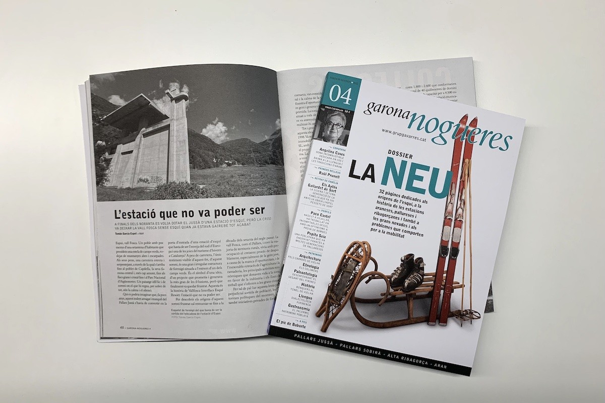 La revista pirinenca arribat al seu quart número amb la vista posada en la neu i l'hivern