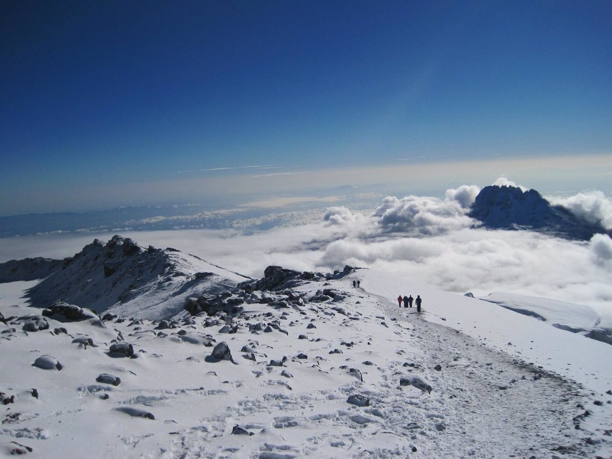 El Kilimanjaro, la muntanya més alta d'Àfrica.