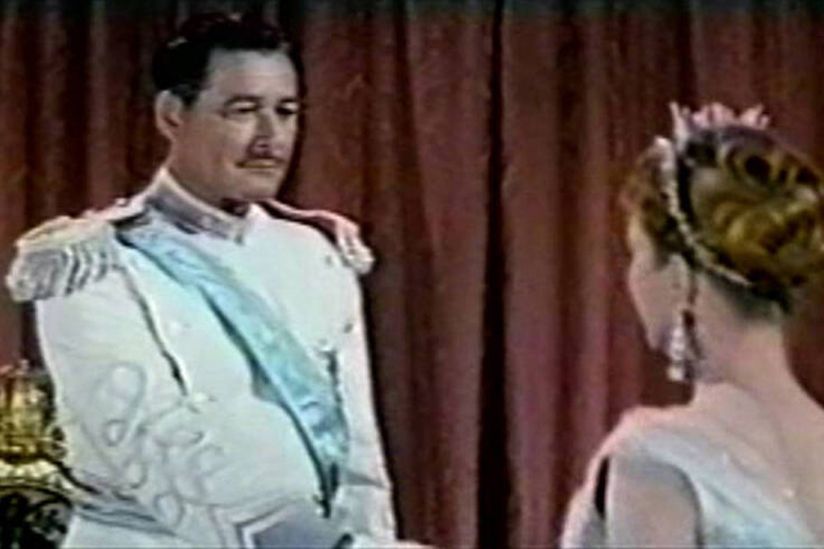 Errol Flynn a «Richard, King of Laurentia», que va rodar escenes a Montserrat