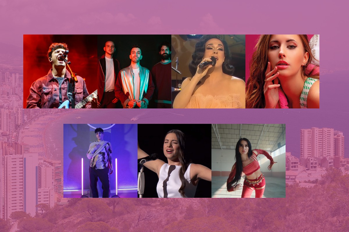 Alfred Garcia, Siderland, Sharonne, Vicco, Aritz Arén, Blanca Paloma i Fusa Nocta al Benidorm Fest 2023
