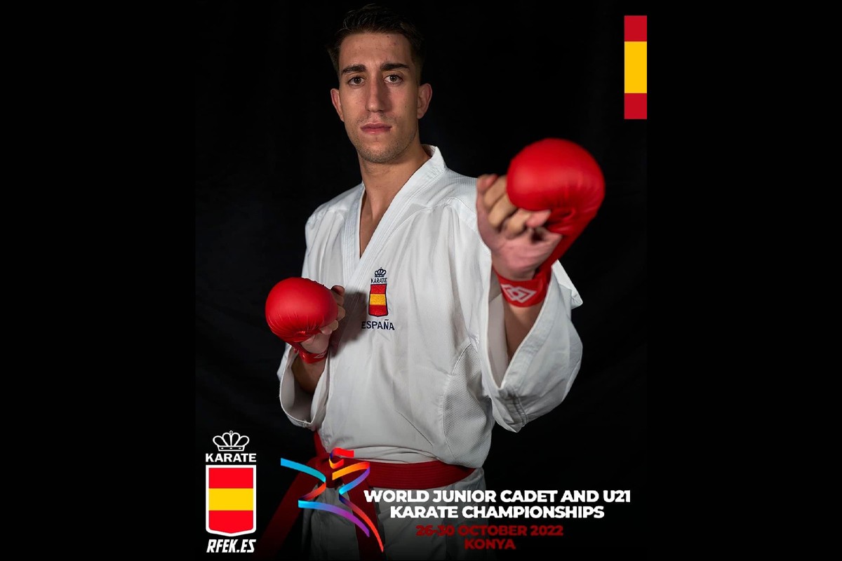 Joan Just 4t Sub21 al Campionat del món de karate disputat a Konya (Turquia)