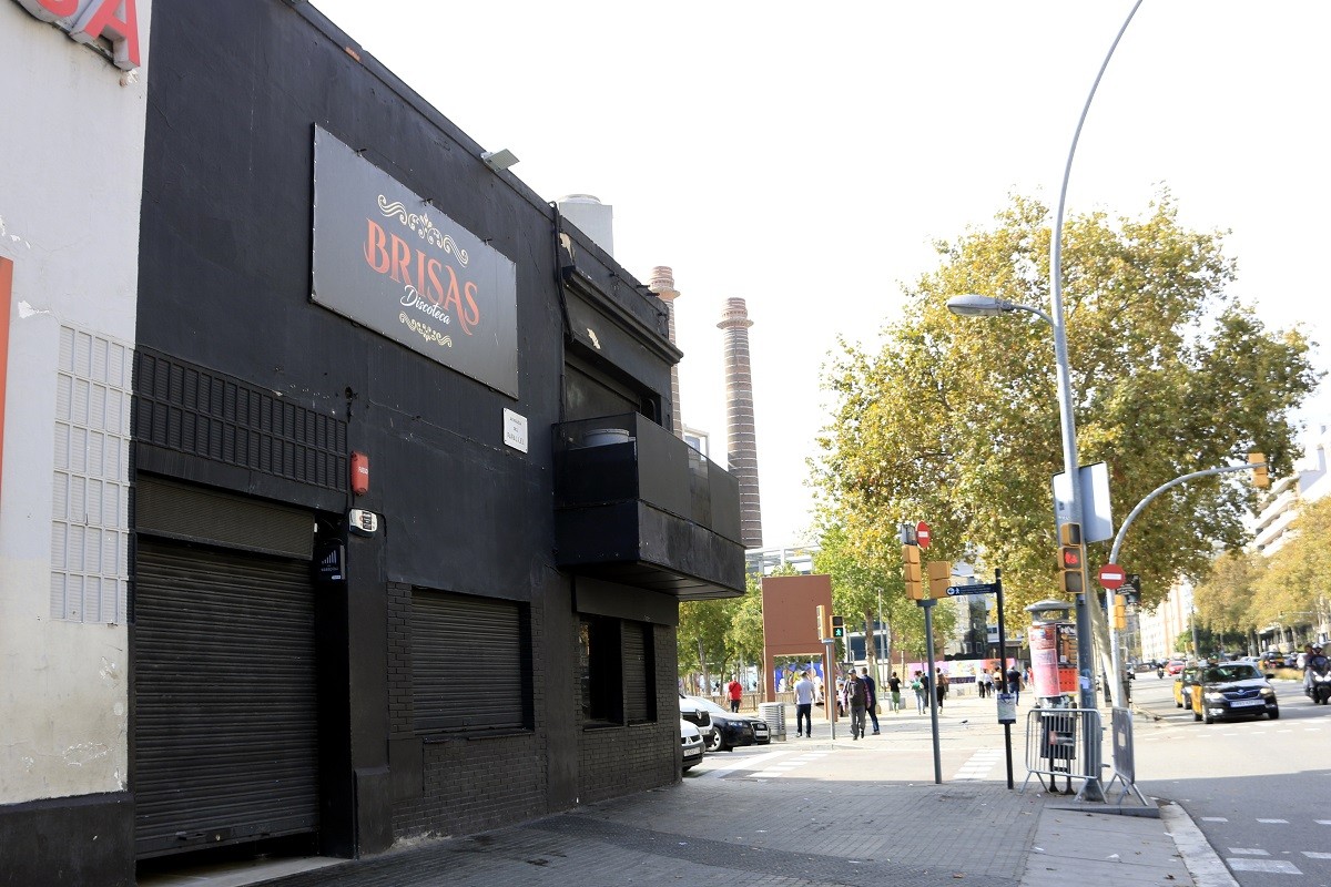 La discoteca Brisas, a l'avinguda del Paral·lel de Barcelona