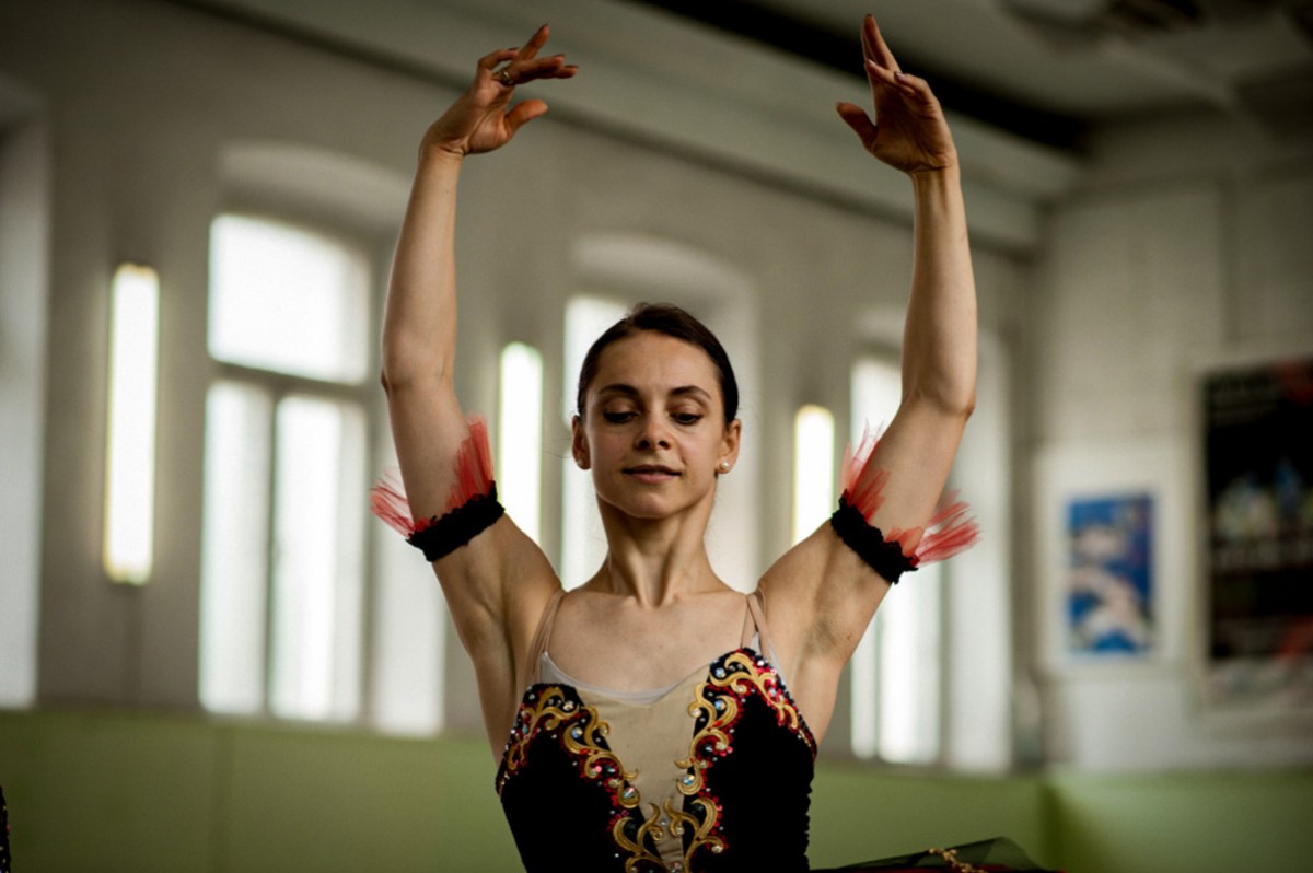 La ballarina Cristina Terentiev