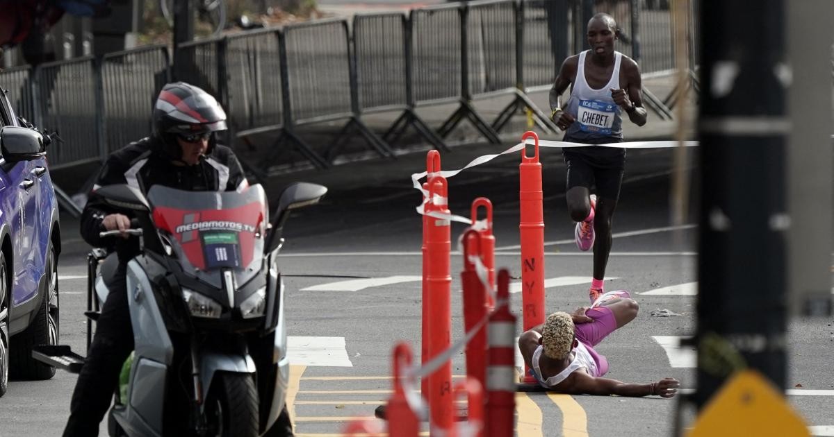 Daniel Do Nacimento es desmaia quan liderava la marató de Nova York
