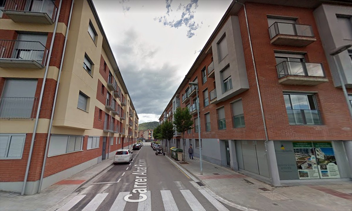 El carrer Abat Racimir, on haurien passat els fets