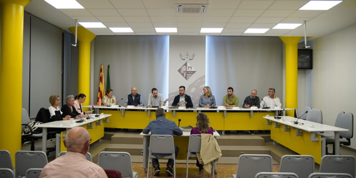 Ple municipal de Deltebre on s'han aprovat els pressupostos per al 2023