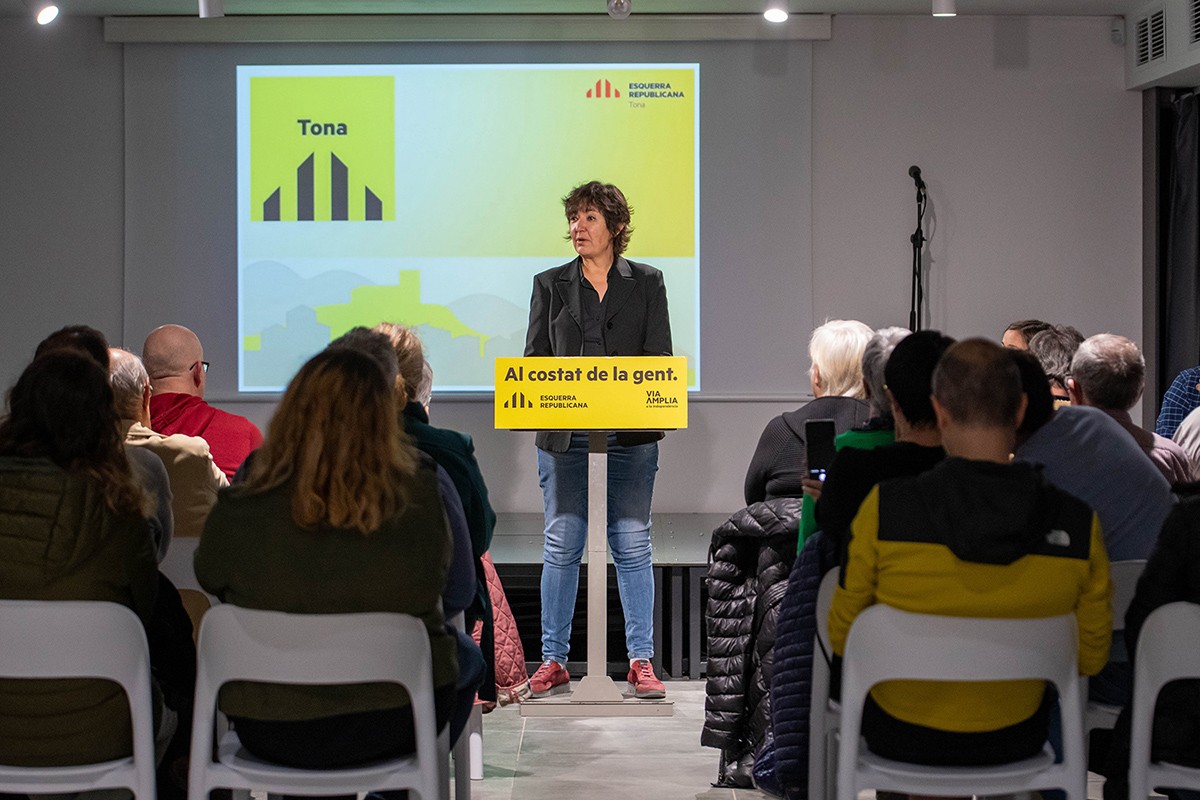 Judit Sardà serà la candidata a l'alcaldia d'ERC Tona a les eleccions municipals del 2023