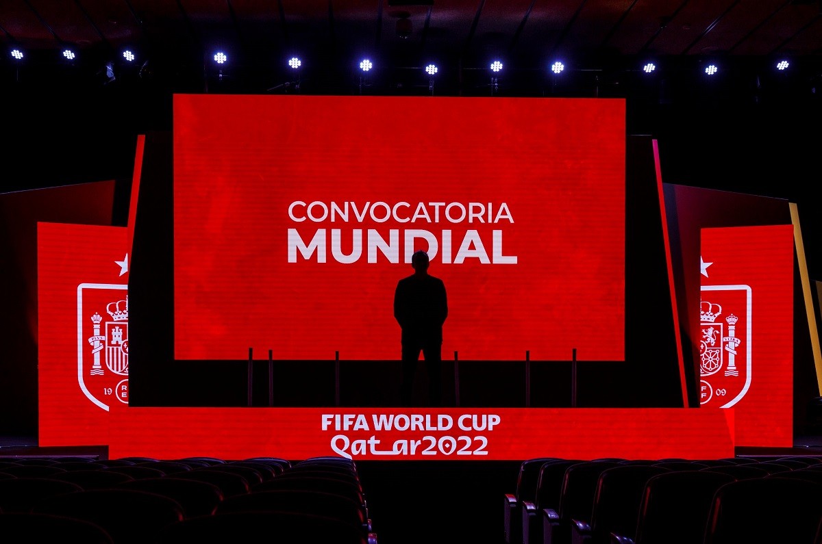 Luis Enrique, moments abans d'anunciar la convocatòria espanyola pel Mundial de Qatar
