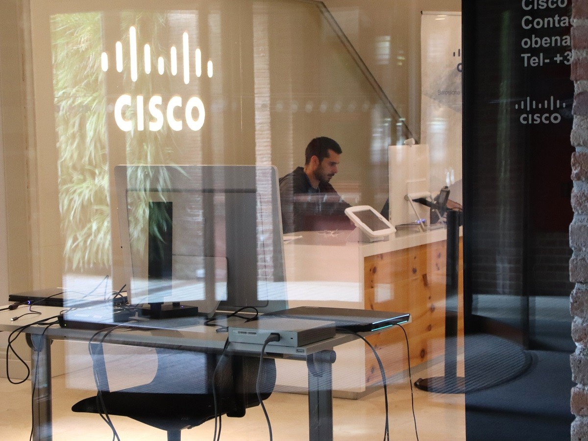 Les instal·lacions de Cisco a Barcelona, al Poblenou