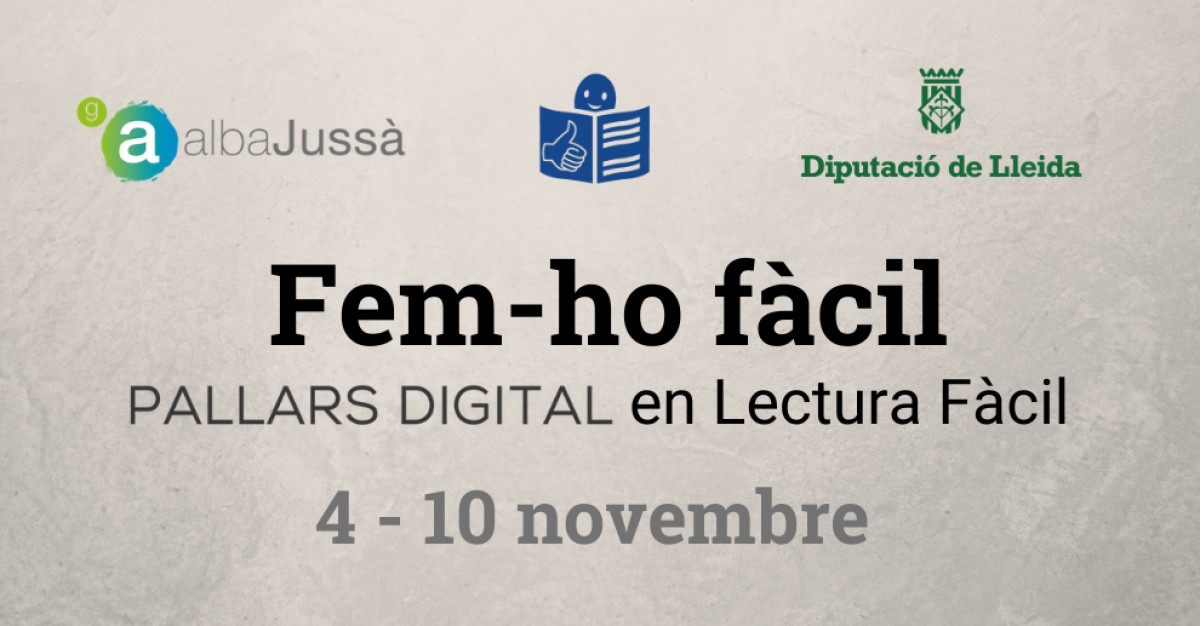 Pallars Digital en Lectura Fàcil