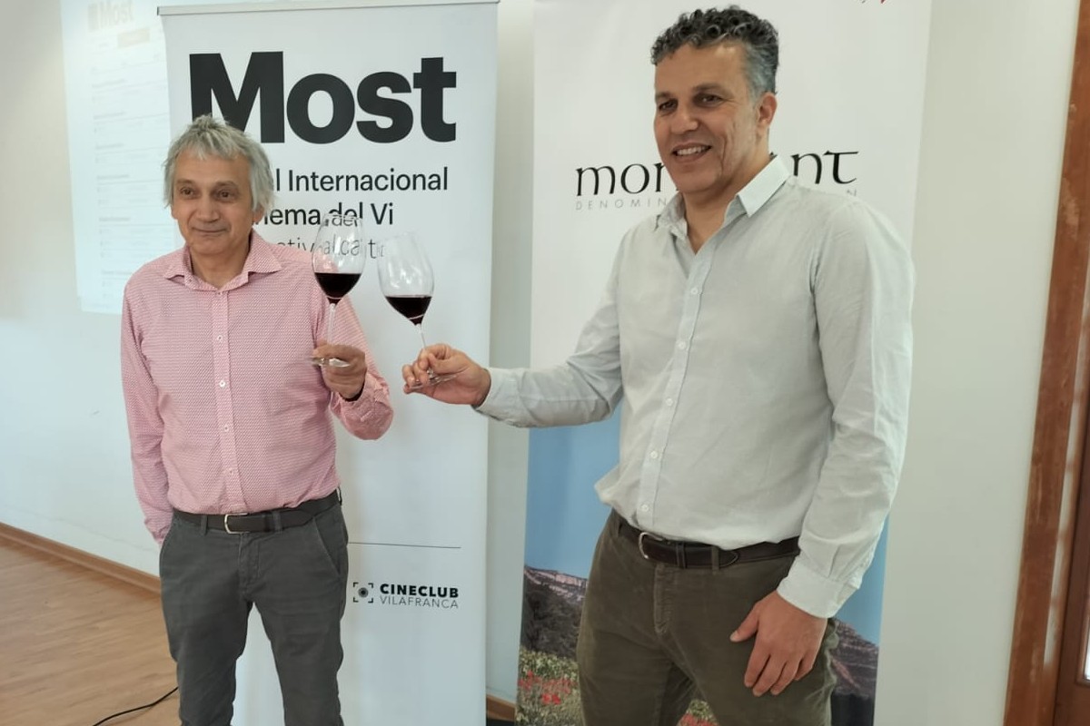 El cap d'activitats del Most, Jordi Ribas, i el director del festival, Xavier Fornos