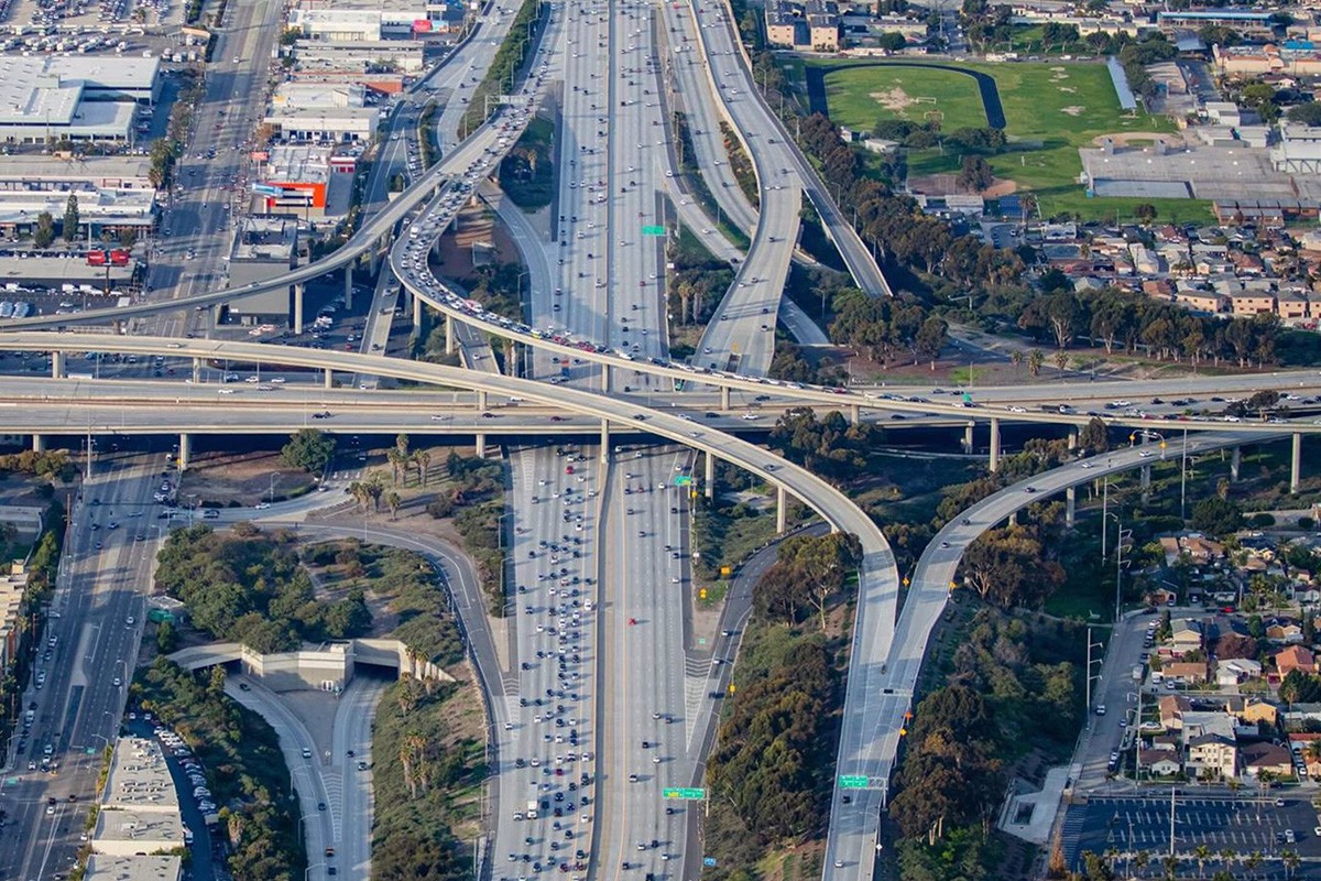 Les autopistes de Los Angeles són un exemple de demanda induïda