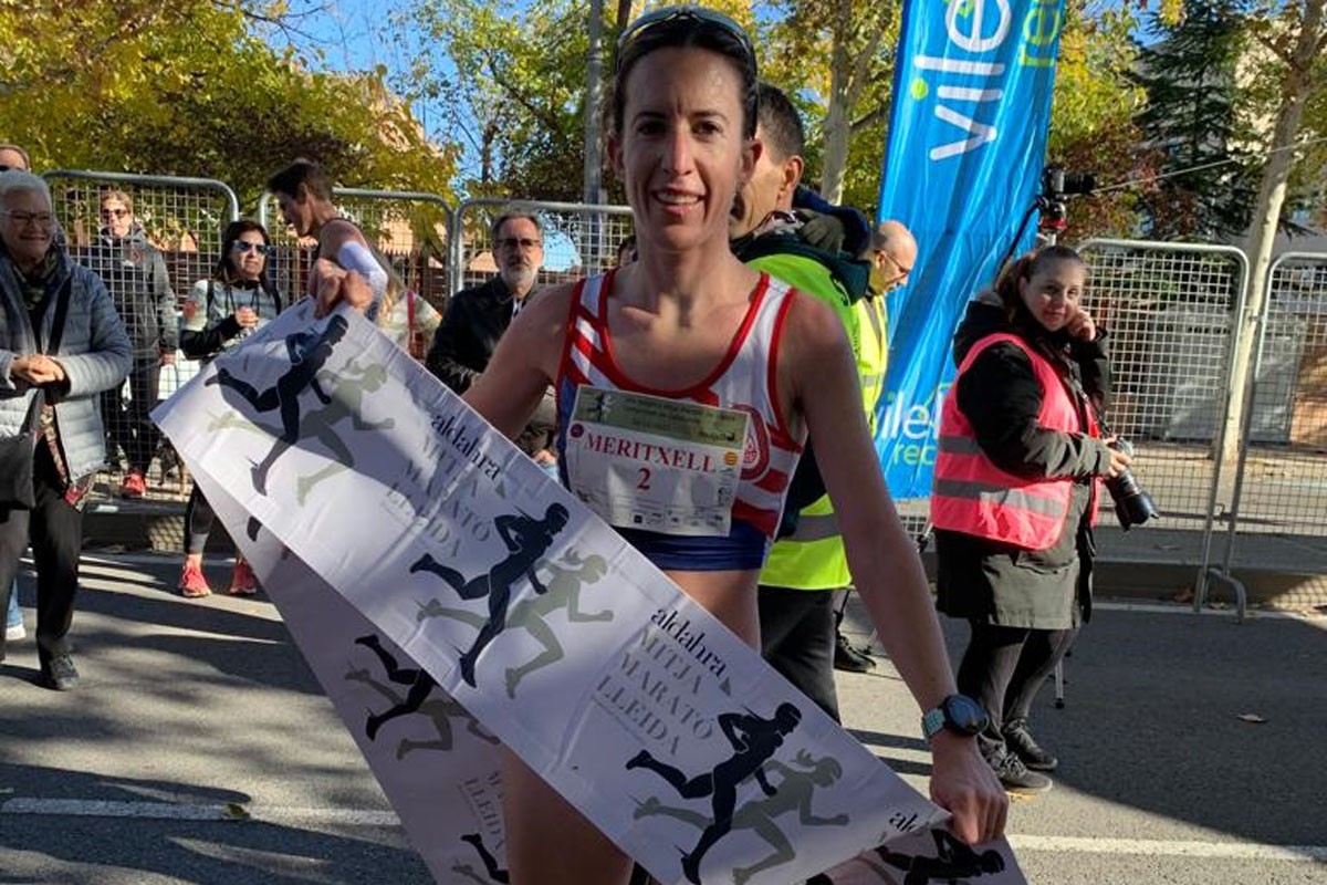 Meritxell Soler s'ha proclamat campiona de Catalunya de Mitja Marató