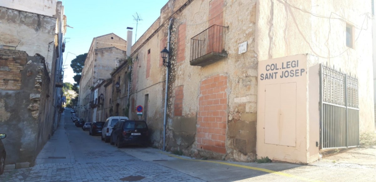 Antic Col·legi de Sant Josep, al Barri del Rastre, a Tortosa 