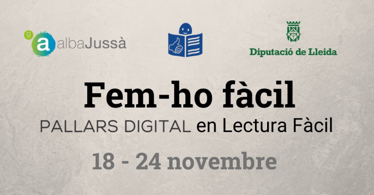 Pallars Digital en Lectura Fàcil