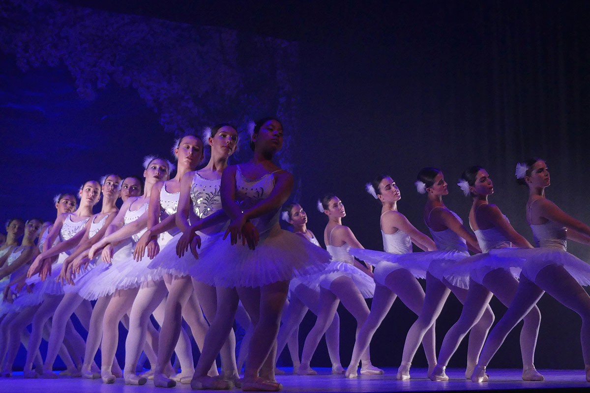 El Ballet Clàssic Manresa va interpretar «El llac dels cignes» a favor del CR TEA CC