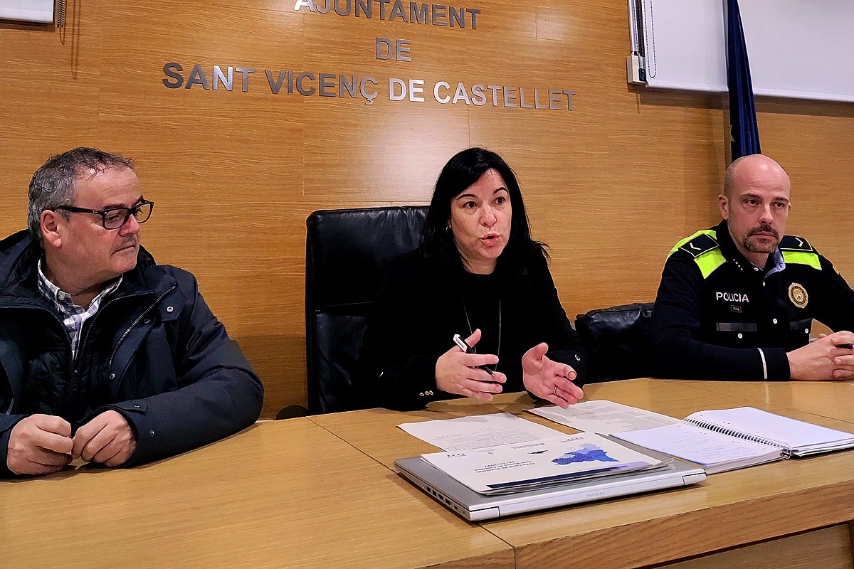Presentació del nou caporal de la Policia Local de Sant Vicenç de Castellet