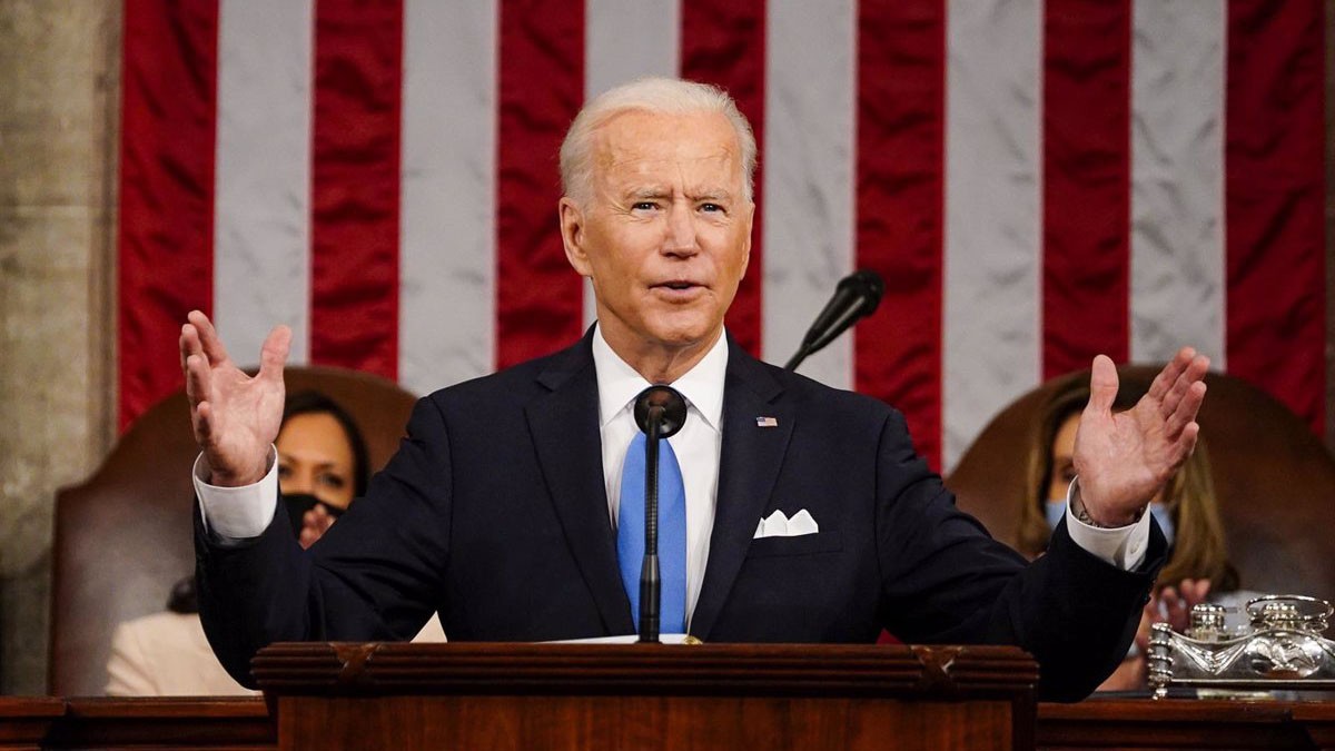 Joe Biden en una sessió del Congrés.