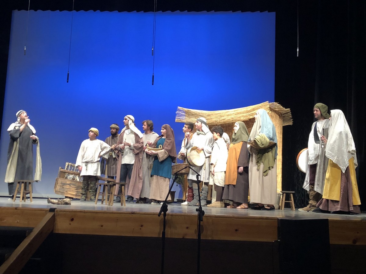 Interpretació dels Pastorets de Joan Moreira al Teatre Auditori Felip Pedrell de de Tortosa 