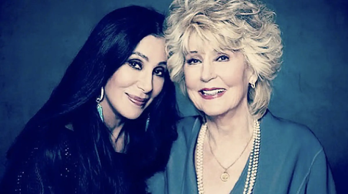 Cher i la seva mare, Georgia Holt, en una imatge d'arxiu.