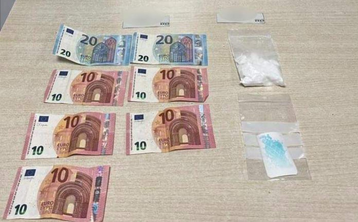 La Policia Local d'Amposta van intervenir els 26 grams de cocaïna  del detingut 