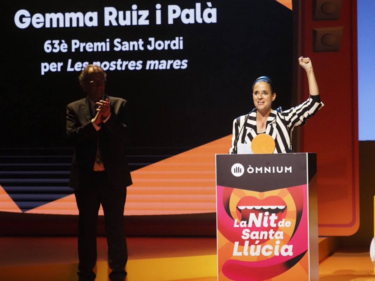 Gemma Ruiz s'ha endut el premi Sant Jordi de novel·la