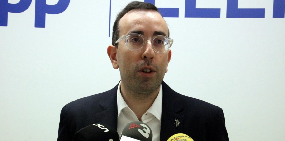 Xavi Palau, candidat del PP a Lleida