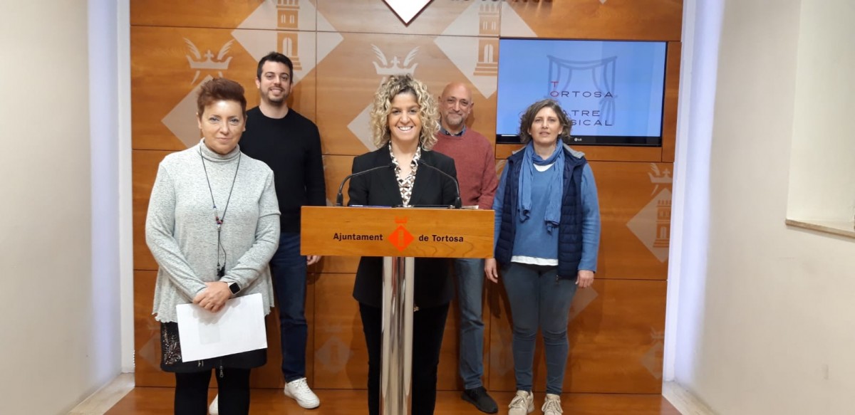 Presentació de la primera edició del festival TOTEM, Teatre Musical a Tortosa 