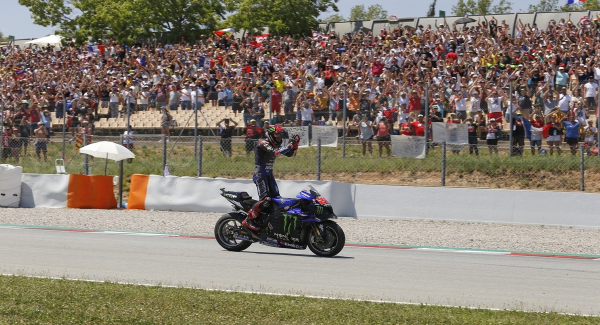 Fabio Quartararo, guanyador de l'últim Moto GP al Circuit