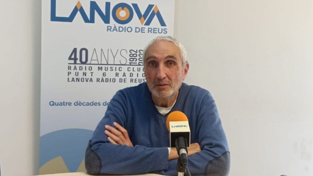 Ramon Folch durant l'entrevista a LANOVA Ràdio i Reusdigital.cat