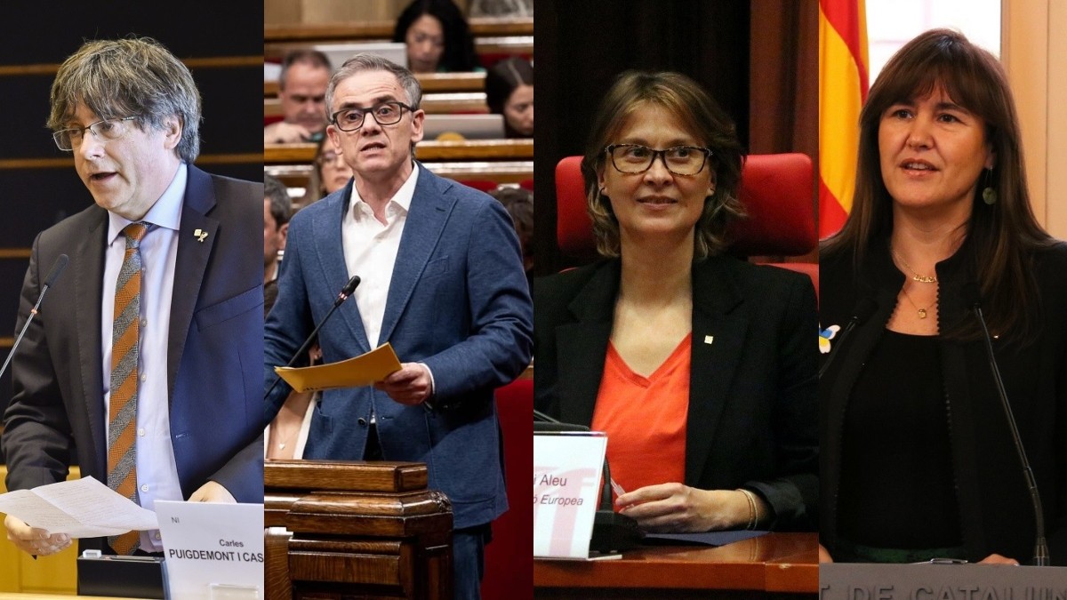 Puigdemont, Jové, Serret o Borràs s'enfrontaran als tribunals aquest any