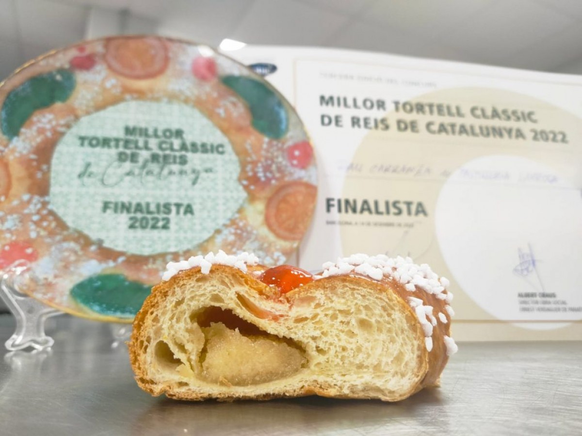 El tercer millor Tortell de Reis de Catalunya és el de la Pastisseria Larrosa de Flix 