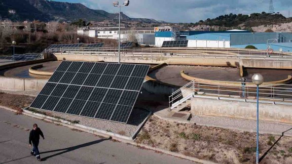 La comarca que aposta per les depuradores fotovoltaiques